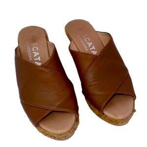 Viscata Barcelona Women’s Brown and Tan Wedge